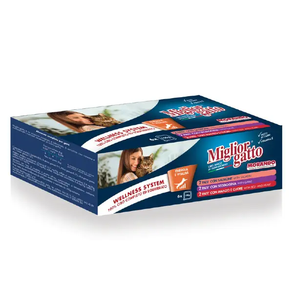 Migliorgatto Multipack of Assorted Trays Cat Food x 6