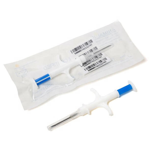 Pet Animal Microchip Tag with Implanter