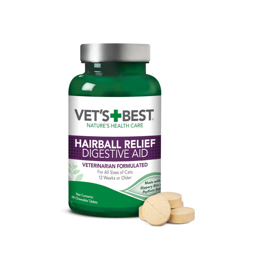 Vets Best Hairball Relief Digestive Aid Cat Supplement