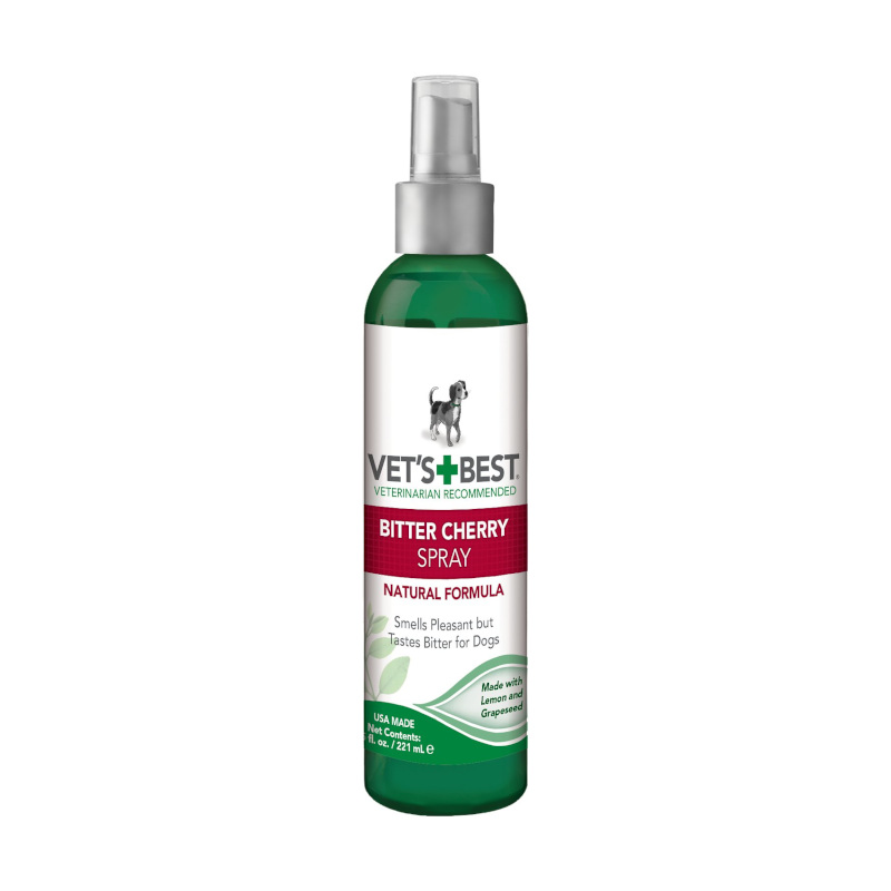 Vets Best Bitter Cherry Dog Spray