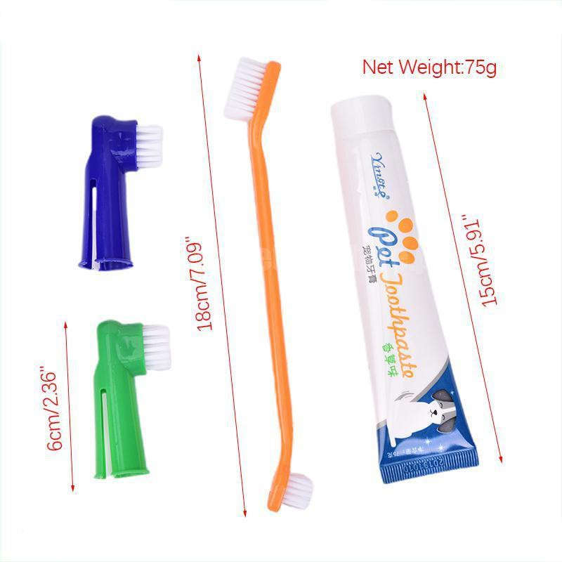Yingte Pet Tooth Brush and Toothpaste