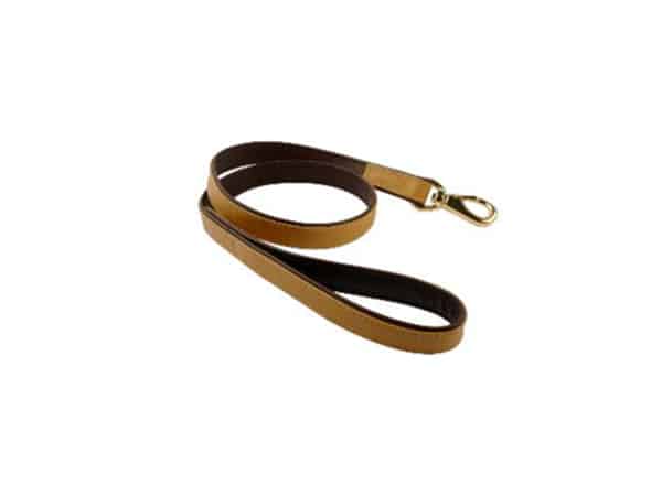 Brass Buckle Leather Leash - #PP00459