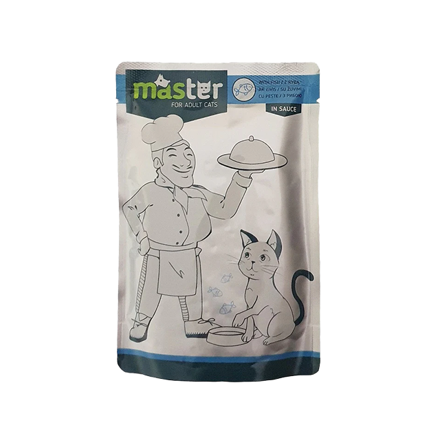 Club4Paws Master Cat Fish In Sauce 80g