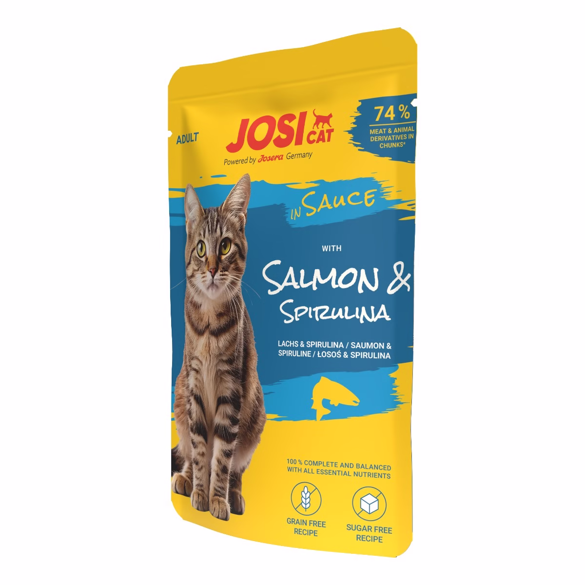 JosiCat with Salmon in Sauce