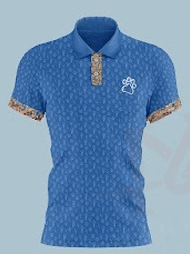 Paw Performance Polo-XXL Men Blue