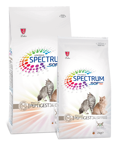 Spectrum Ultra Premium Adult Cat Food - Peptigest34 (2kg)