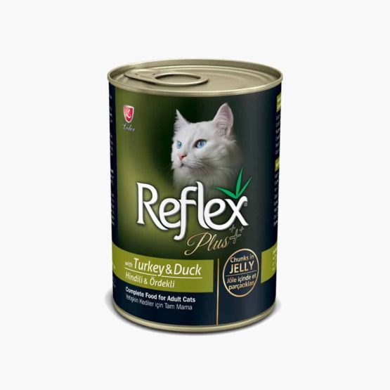 Reflex Plus Canned Cat Food (Turkey & Duck in Jelly)