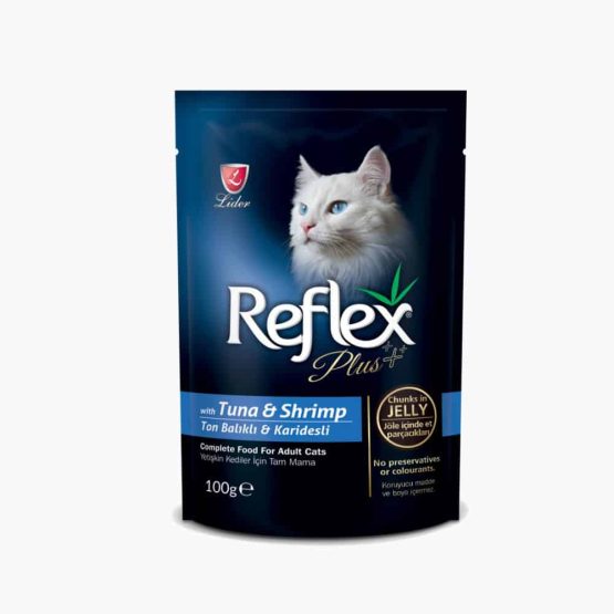 Reflex Plus Pouch Cat Food (Tuna & Shrimp)