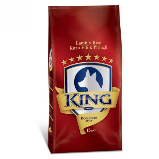 King Plus Adult Dog Food (Lamb & Rice)
