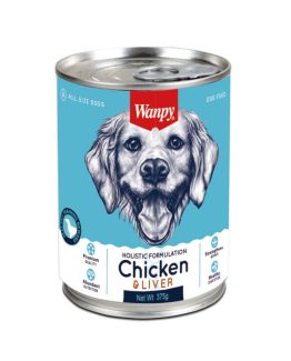 Wanpy Canned Dog Food - Chicken and Liver