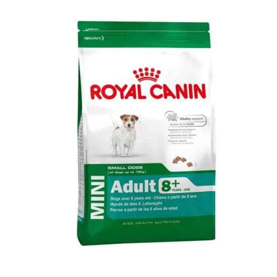 royal canin mini 8+ dry dog food