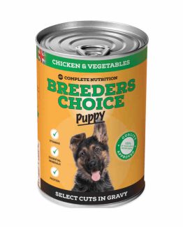 Breeders Choice Puppy Chicken & Veg in Gravy