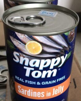 Snappy Tom Sardines With Chicken Cat Food