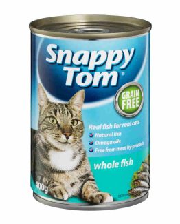 Snappy Tom Whole Fish Cat Food