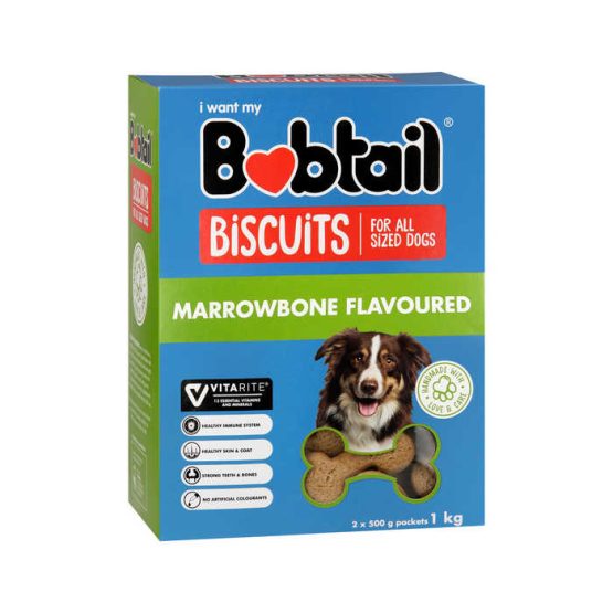 Bobtail MarrowBone Flavoured Dog Biscuits