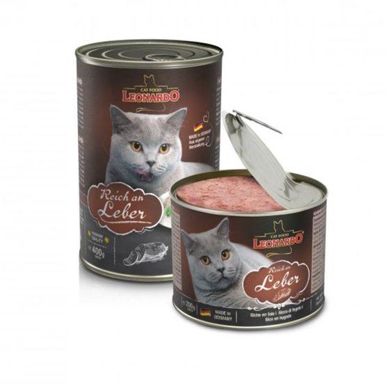 Leonardo Rich in Liver | Canned cat food