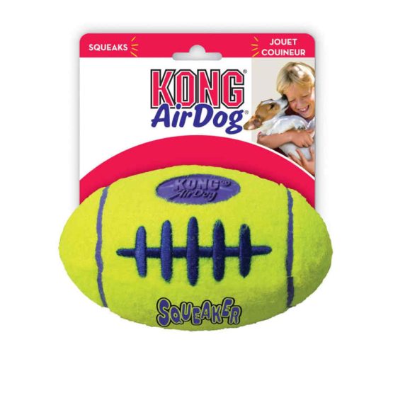 KONG AirDog Squeaker Football Toy