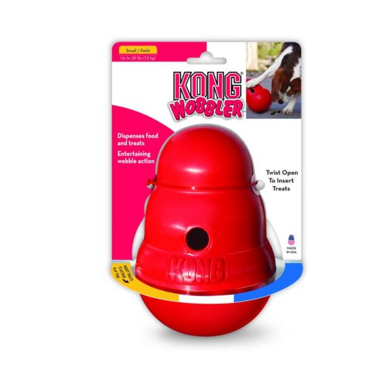 Kong Wobbler Dog Toy - Package