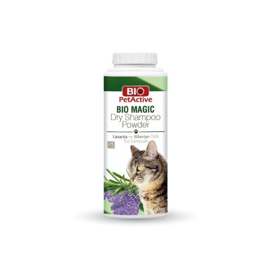 Bio PetActive Bio Magic Dry Shampoo Powder for Cats