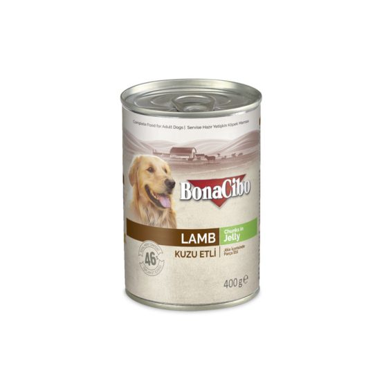 Bonacibo Lamb in Jelly Canned Dog Food