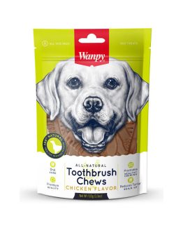 Wanpy ToothBrush Chew Dog Treats
