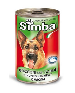 Simba Beef Chunks Canned Dog Food