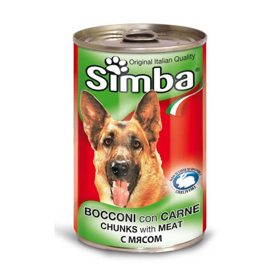Simba Beef Chunks Canned Dog Food