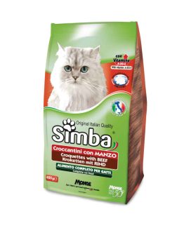 Simba Beef Croquettes Dry Cat Food