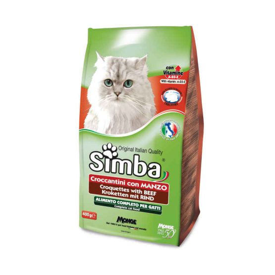 Simba Beef Croquettes Dry Cat Food