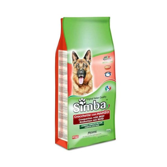 Simba Beef Croquettes Dry Dog Food