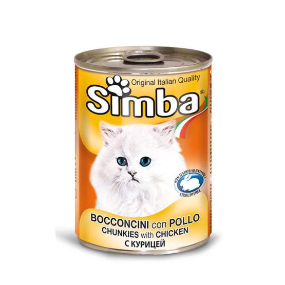 Simba Chicken Chunks Canned Cat Food