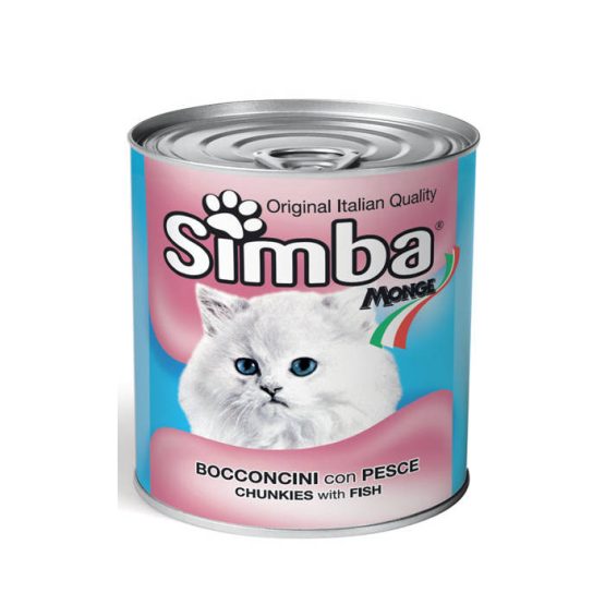 Simba Fish Chunks Canned Cat Food