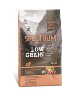 Spectrum Low Grain Small Breed Adult Dog Food (Lamb & Blueberry)