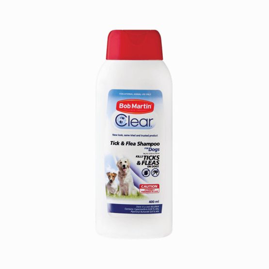 Bob Martin Clear Flea Shampoo for Dogs and Puppies
