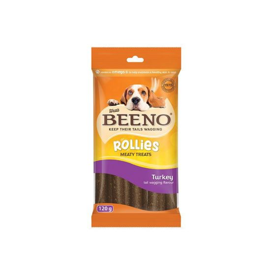 Beeno Rollies Turkey Dog Treats