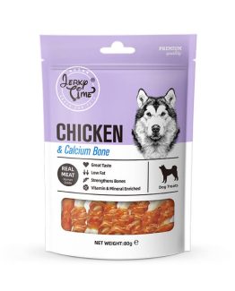 Jerky Time Chicken and Calcium Bone for Dogs