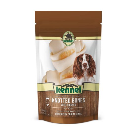 Kennel Knotted Bones with Chicken - Dog Treats