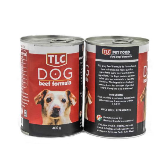 TLC Beef Canned Dog Food