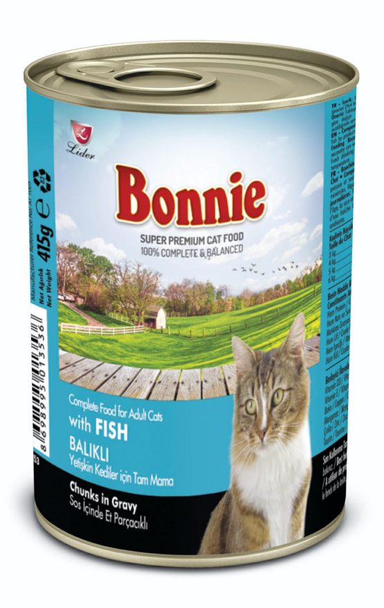 Bonnie Canned Cat food (Fish in Gravy)