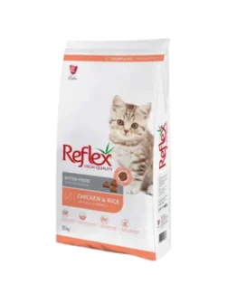 Reflex kitten food chicken and rice