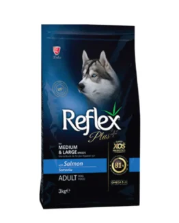 Reflex Plus Medium & Large Breed Dog Food - Salmon