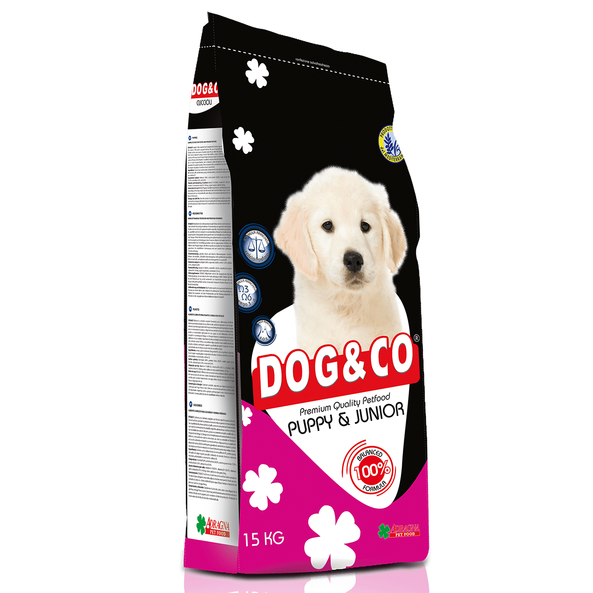 Dog & Co Puppy & Junior 15kg