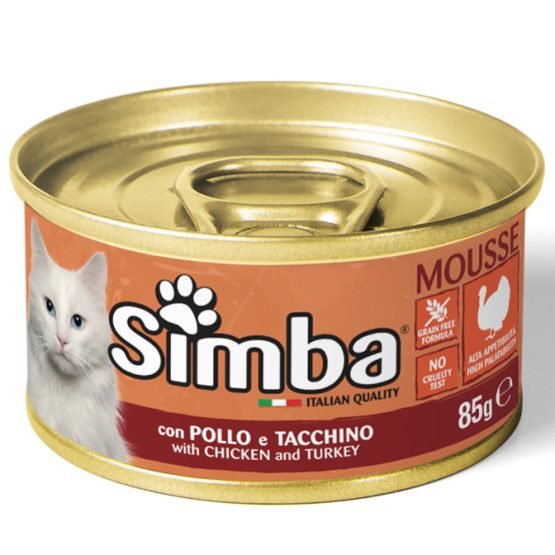 Simba Cat Mousse Chicken & Turkey