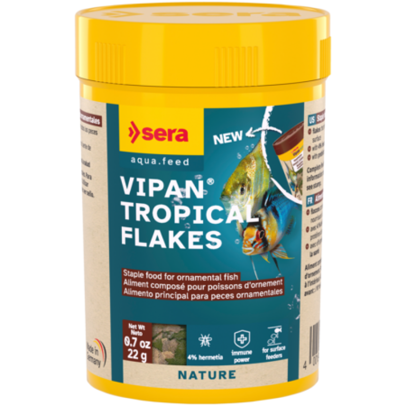 Sera Vipan Nature Tropical Flakes