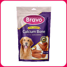 Bravo Calcium Bone With Chicken Dog Treat