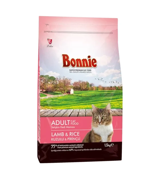 Bonnie Adult Cat Food Lamb & Rice