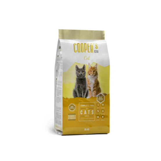 Cooper's  adult dry cat food