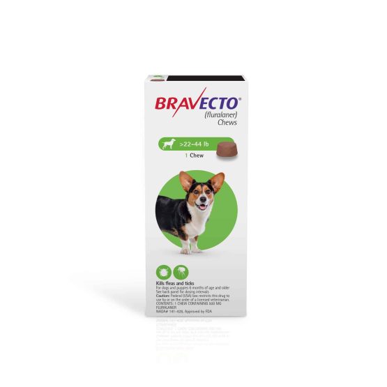 Bravecto Flea and tick treatment for dogs, 1dose 10 kg - 20 kg