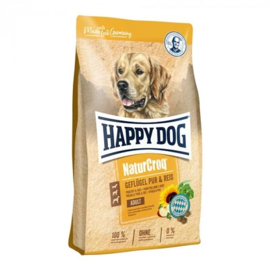 Happy Dog NatuCroq poultry and Rice Adult Dog Food