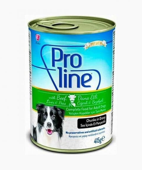 Proline Canned Dog Food (Beef & Liver & Pea)